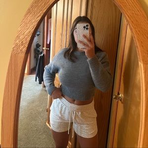 Cropped Italian Sweater